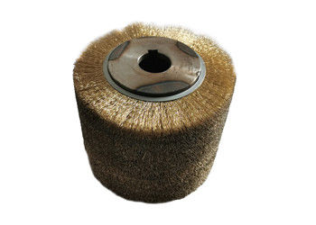 Copper Cylinder Crimped Deburring Wire Brush Roller